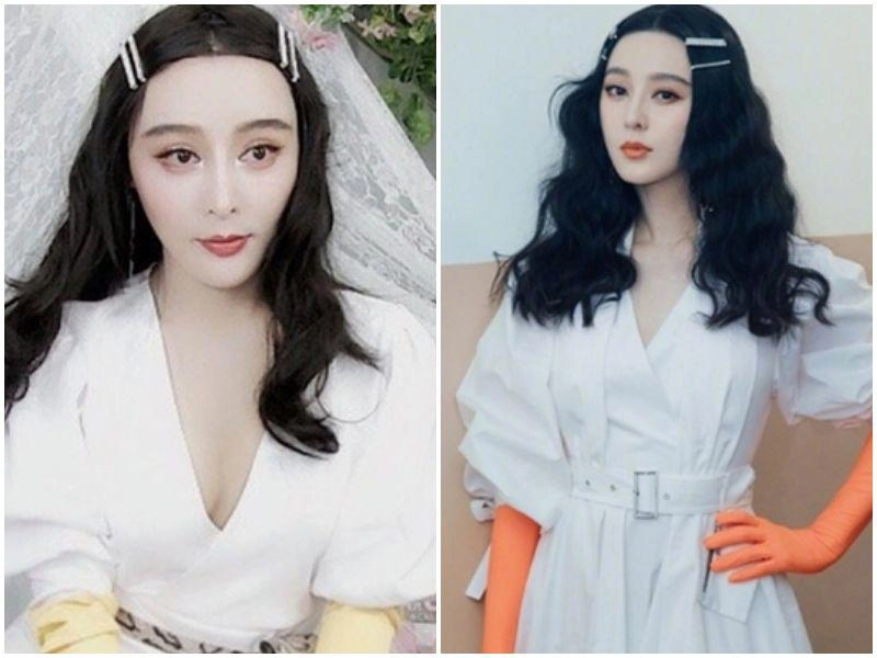 bản sao người nổi tiếng triệu vy nhật bản gợi cảm 9x dao kéo giống phạm băng băng xuống cấp - 9