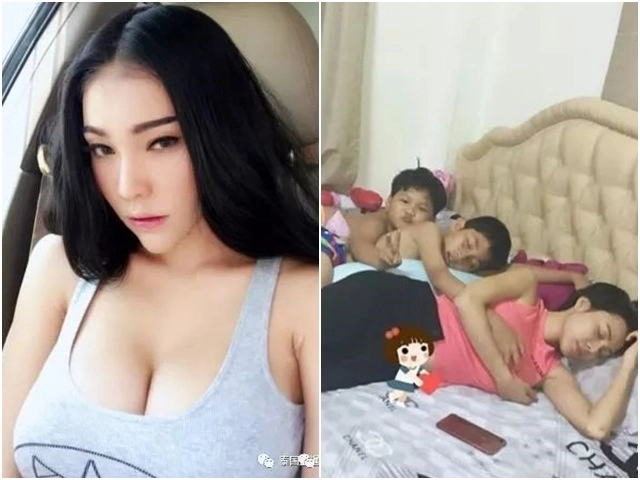 Bố cởi trần mặc quần đùi con gái vô tư ôm hôn thể hiện tình cảm mẹ nóng mặt - 7