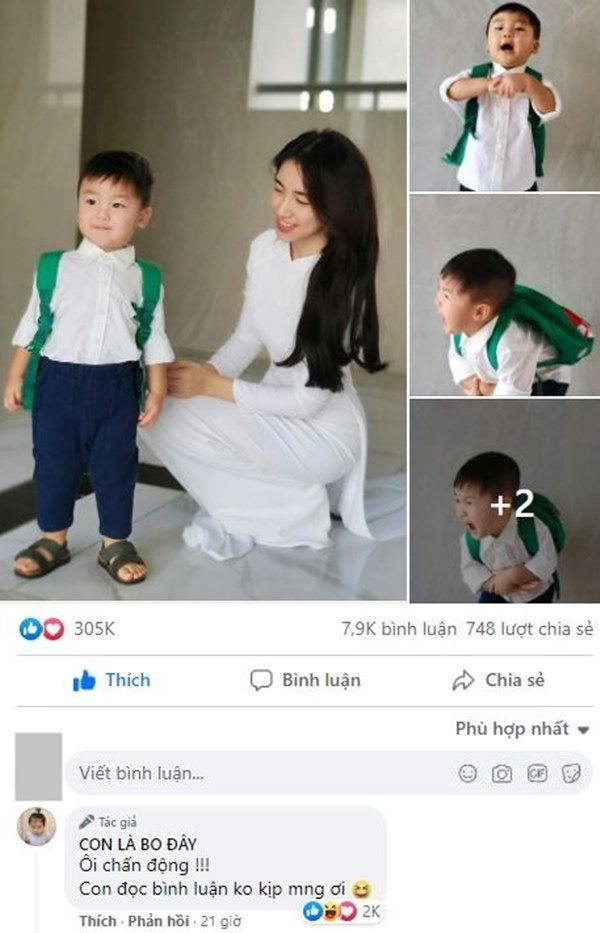 Con trai hòa minzy được chị gái hotgirl gửi thư bày tỏ đợi clip bo như hóng phim bom tấn - 4