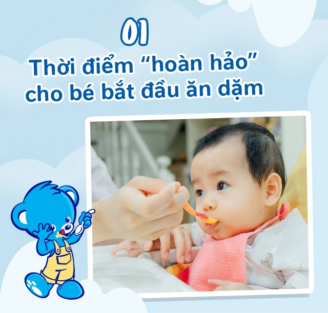 Con vào tuổi ăn dặm mẹ nên bắt đầu từ đâu - 2