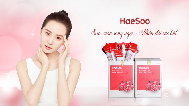 Haesoo - công thức collagen lưu truyền cho làn da trắng sáng giảm sạm nám - 2