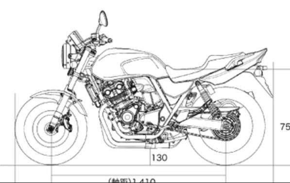 Honda lộ diện thiết kế giảm shock đơn độc đáo dựa trên cb250 - 5