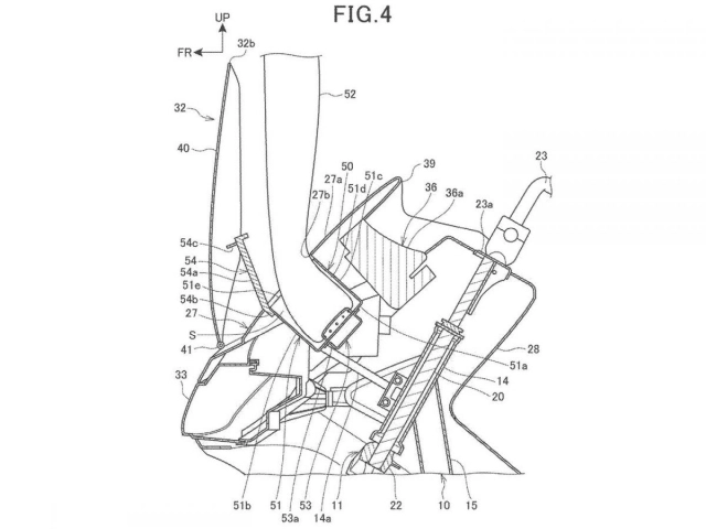 Honda ra mắt bằng sáng chế mới về túi khí air-bag dành cho xe máy - 3