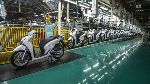 Honda việt nam chào mừng chiếc xe máy thứ 30 triệu vừa xuất xưởng - 1