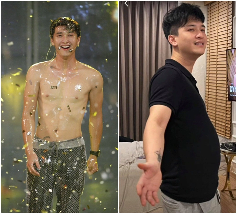 Huynh anh phát phì lên 80kg vỡ nét soái ca liên tục né tránh ống kính bạn gái - 3