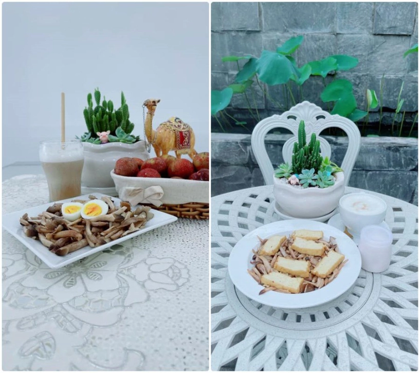 Lý nhã kỳ ở nhà tránh dịch vẫn mình hạc xương mai soi loạt bữa ăn sáng mới rõ - 7