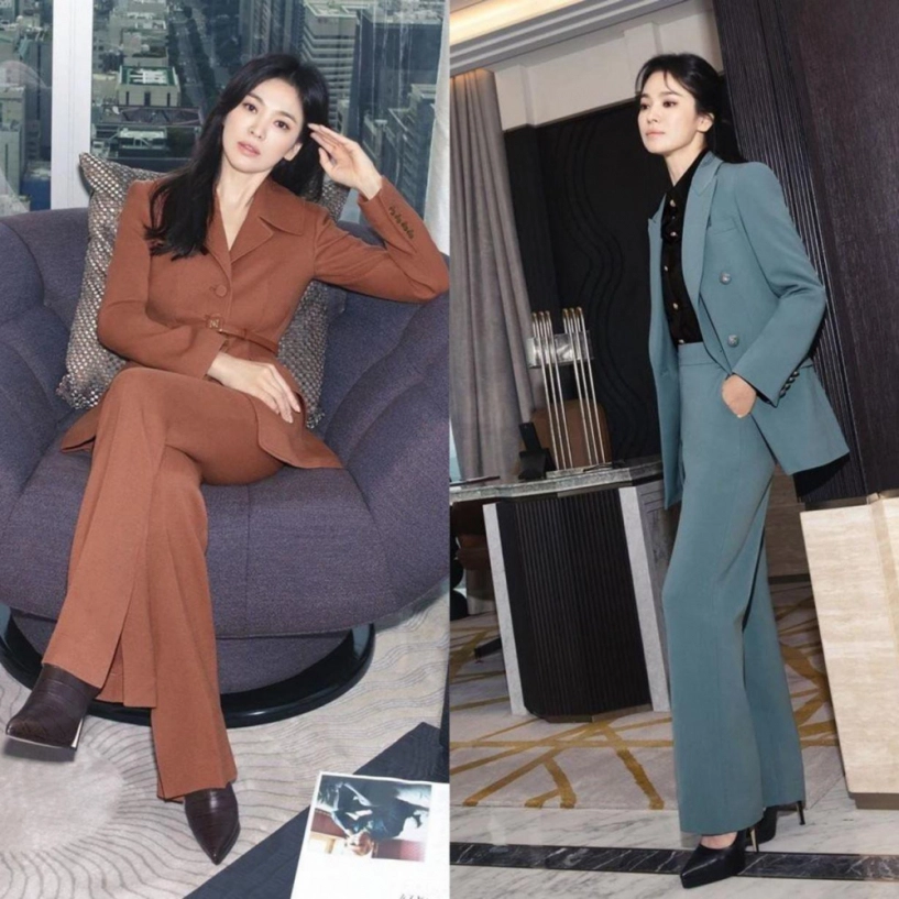 Theo style make-up mùa đông mắt thâm môi bợt song hye kyo xinh đẹp nhìn sang dương mịch chán hẳn - 6