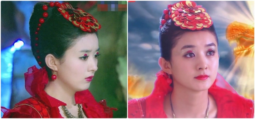 Triệu lệ dĩnh rõ ràng là xinh nhưng không biết bao lần bị makeup dìm thê thảm - 2