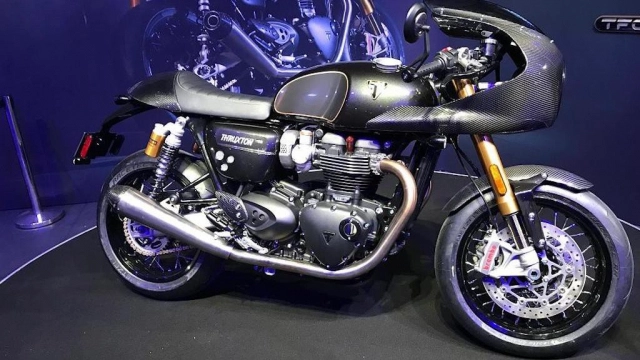 Triumph tiết lộ teaser ra mắt thruxton rs thế hệ mới - 4