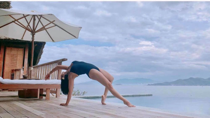 U40 sở hữu thân hình như u20 mẹ 3 con ốc thanh vân mê tập tư thế độc hiểm - 4