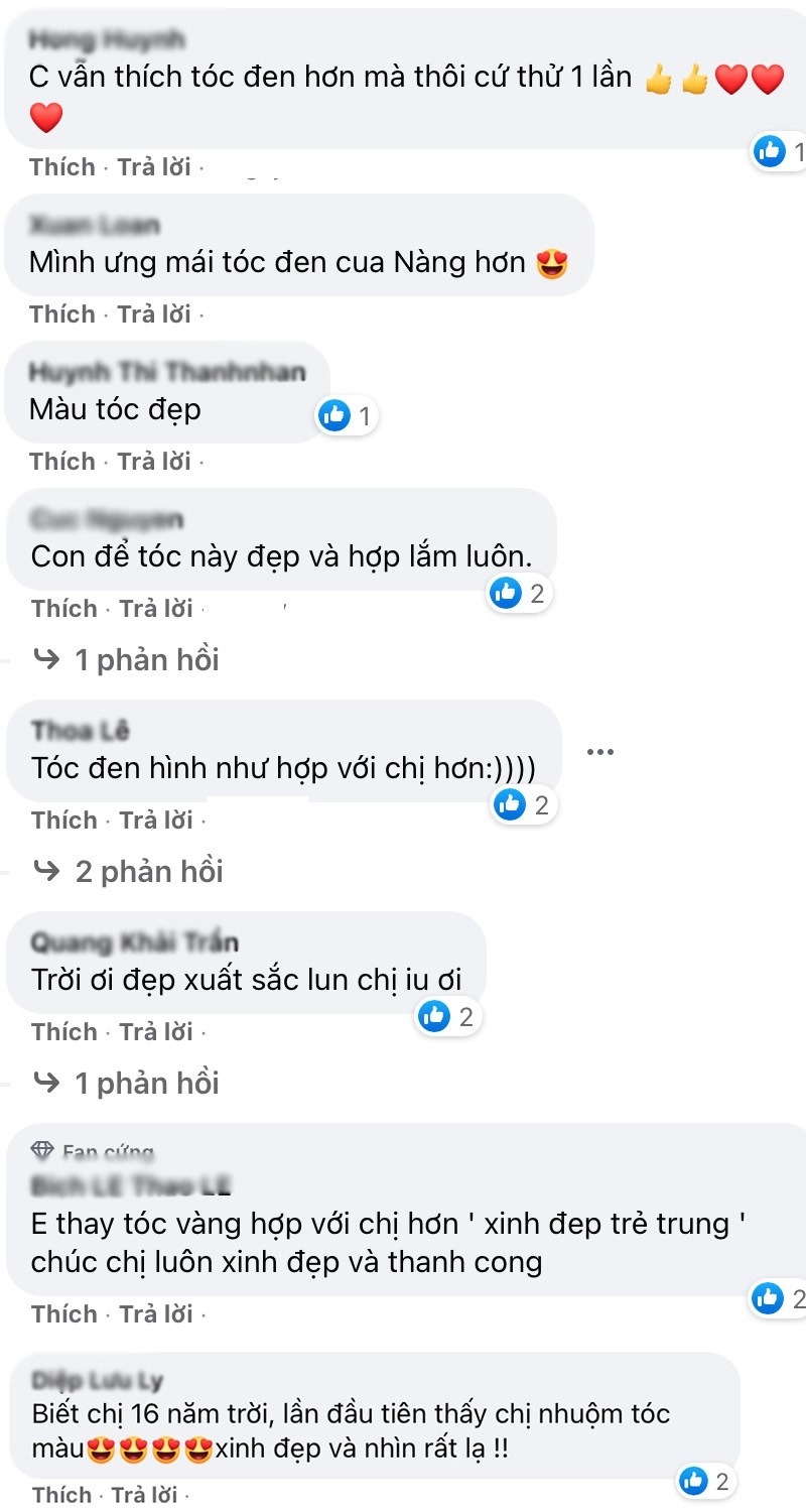 Út ráng kim hiền nhuộm tóc vàng hoe như gái tây 16 năm mới chơi lớn một lần - 8