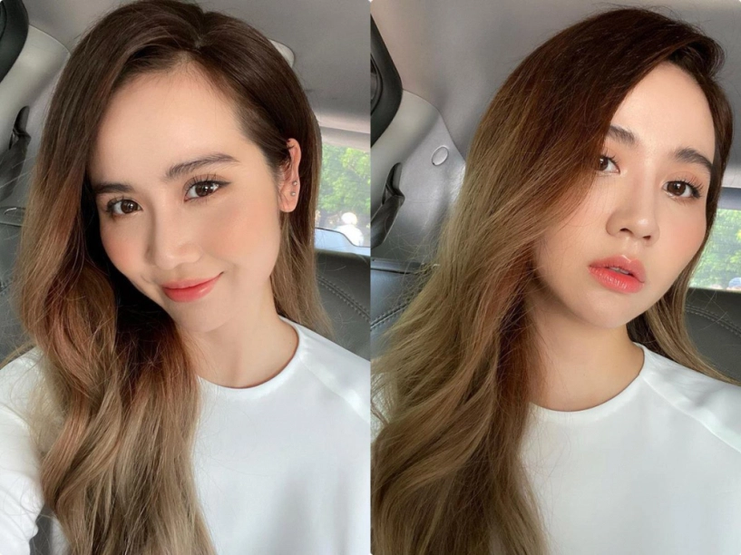 30 tuổi 1 mụn con mà mặt mộc của huyền lizzie vẫn xinh tươi ăn đứt gái 18 - 4