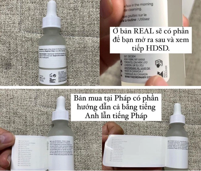 Bị lừa trắng mắt khi mua serum hàn nhưng bao bì tiếng việt làm sao phân biệt thật-giả - 9