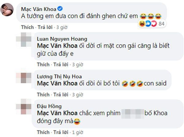 Bố danh hài nhưng mặt con tưởng đi đánh ghen mạc văn khoa vất vả dạy ái nữ tập cười - 4