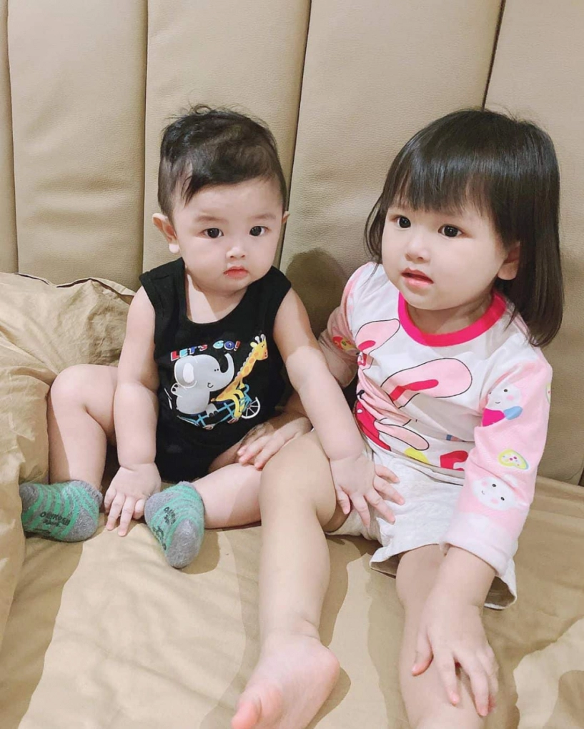 Cảnh bỉm sữa sang chảnh của chị dâu bảo thy hai con cũng ngập trong đồ hiệu - 8