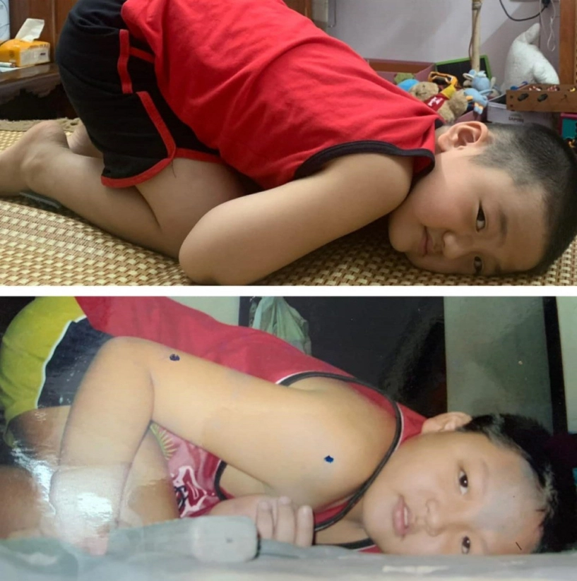 Con trai dv thu quỳnh hương vị tình thân lớn lênkhông giống bố mà giống cậu ruột - 4