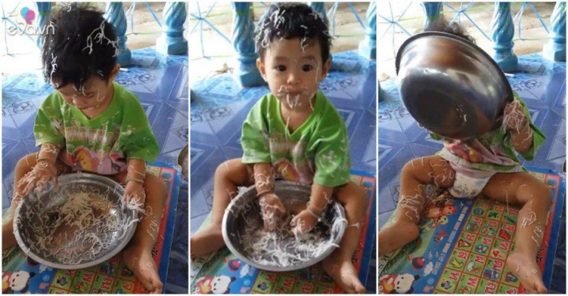 Cười ngất với kiểu ăn bốccủa con gái đông nhi mẹ bỉm khoe ảnh con đáng yêu không kém - 11