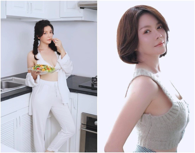 Đang già khụ hoá gái trẻ lý nhã kỳ khoe luôn vai thon khác xa body lực sĩ ngày nào - 7