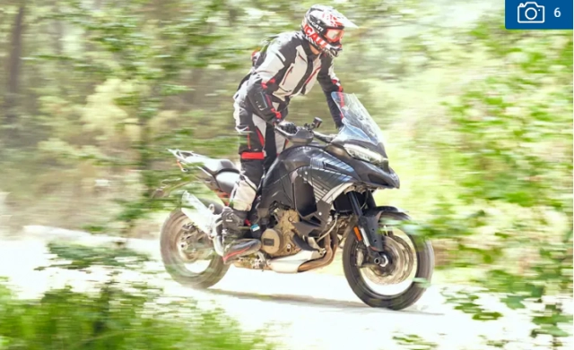 Ducati multistrada v4 mới tiết lộ thử nghiệm thực tế - 1