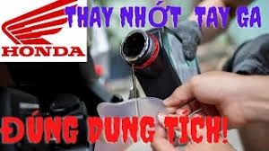 Dũng jupiter thay nhớt đúng dung tích cho xe tay ga vario ab clickshpcxvisionhãng honda - 1