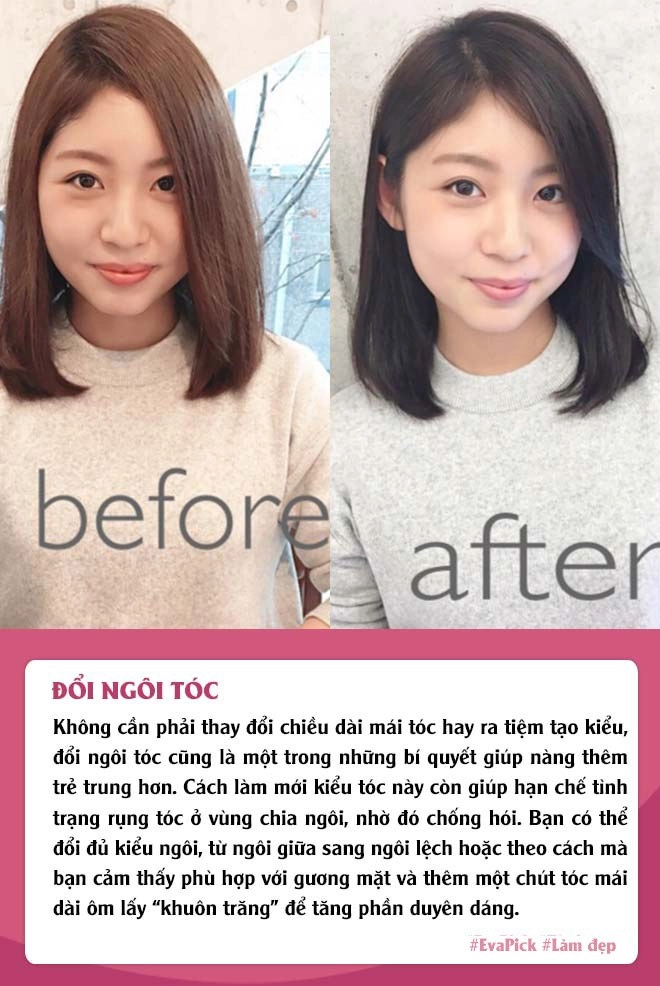 Eva pick 7cách tạo kiểu tóc giúp nàng trẻ ra chục tuổi đẹp như vừa phẫu thuật thẩm mỹ - 4