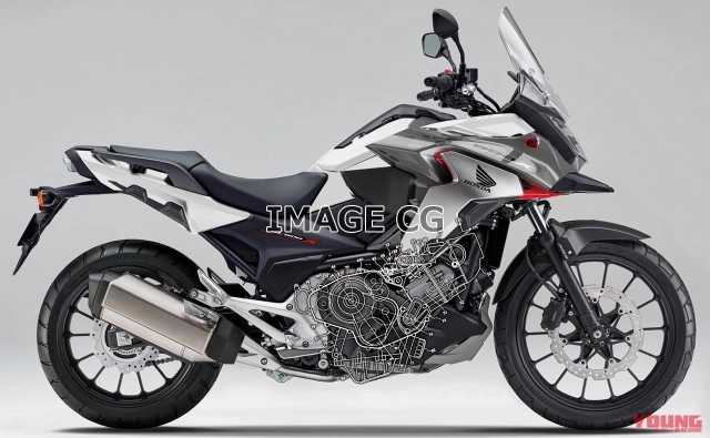 Honda nc800x touring hoàn toàn mới đang chuẩn bị ra mắt - 1