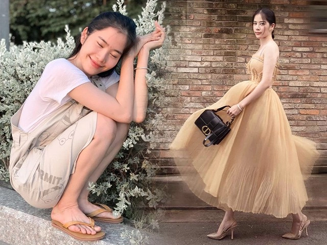 Khác hẳn hội vợ đại gia mê hở đàm thu trang lên đồ công sở kín từ đầu đến chân - 12