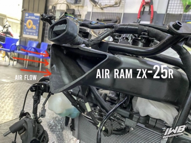 Ram air trên kawasaki ninja zx-25r nguy hiểm tiềm ẩn khi trời mưa - 4
