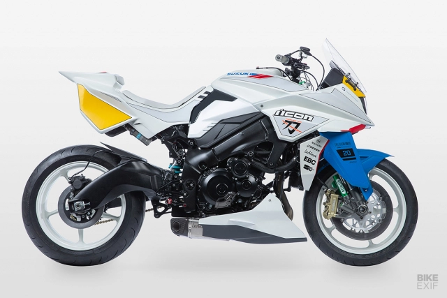 Suzuki katana 1000r độ ấn tượng theo phong cách thập niên 80 - 3