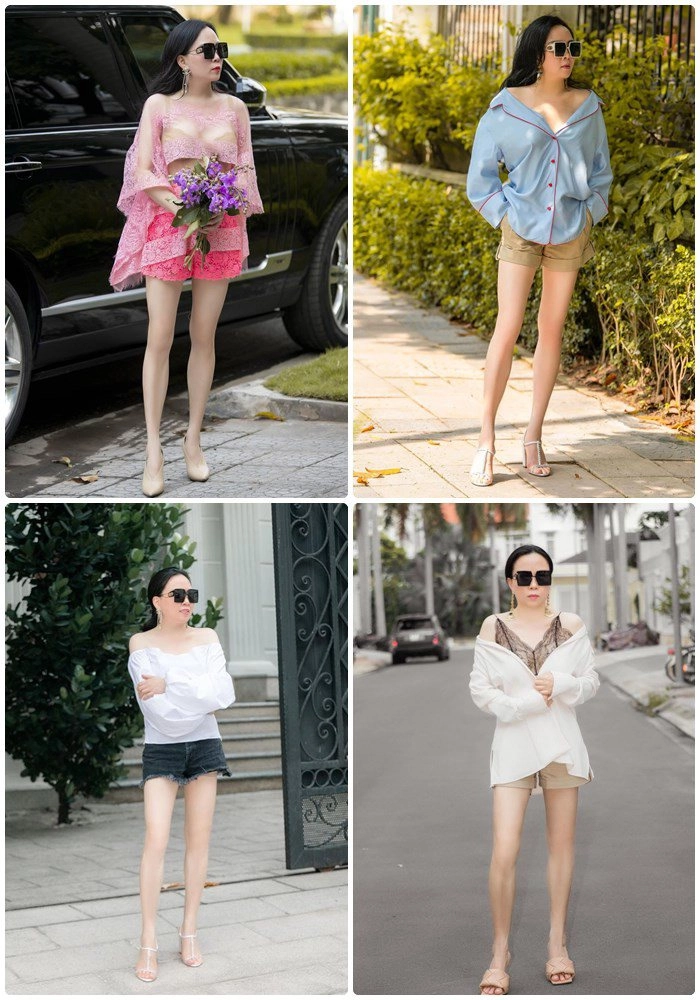 Tập cùng sao chăm diện shorts ai cũng bất ngờ với bí quyết đôi chân thon của phượng chanel - 5