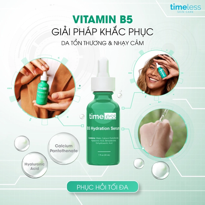 Timeless vitamin b5 - khơi dậy vẻ đẹp rạng rỡ của làn da từ sâu bên trong - 3