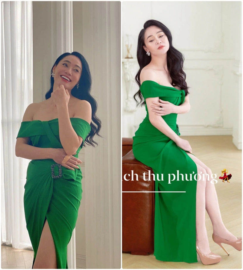 xả vai bà xuân hương vị tình thân u50 diện toàn item bốc lửa khoe thềm ngực lụa là - 7