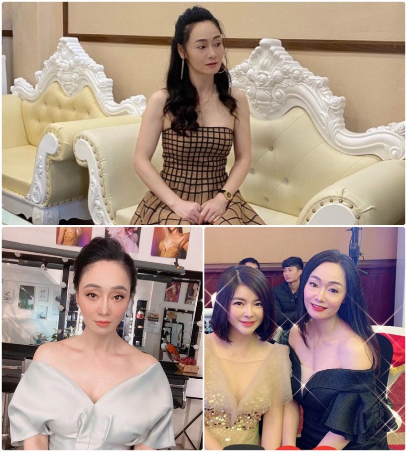xả vai bà xuân hương vị tình thân u50 diện toàn item bốc lửa khoe thềm ngực lụa là - 8