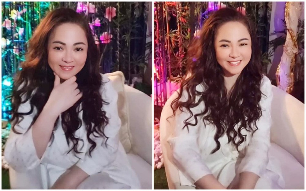 Bà phương hằng khoe mặt mộc trẻ trung căng mịn nhưng cđm lại phát hiện ra điểm gây lú - 1