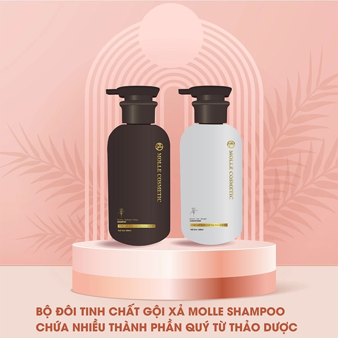 Bộ đôi tinh chất gội xả thảo dược thiên nhiên molle lựa chọn an toàn cho mọi đối tượng - 3