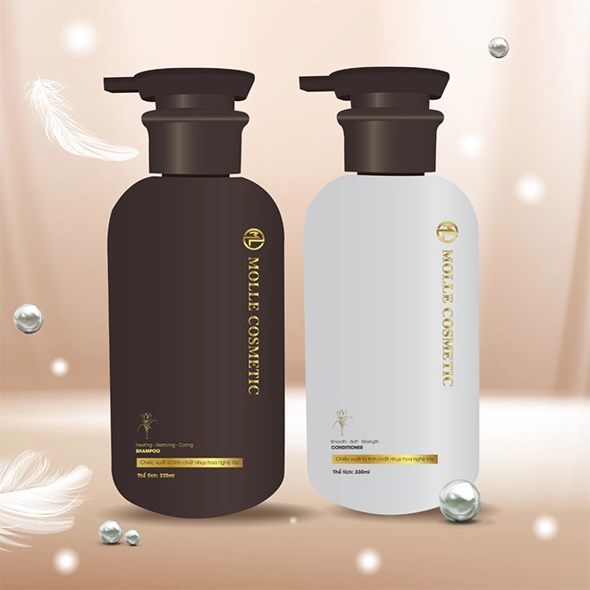 Bộ đôi tinh chất gội xả thảo dược thiên nhiên molle lựa chọn an toàn cho mọi đối tượng - 4
