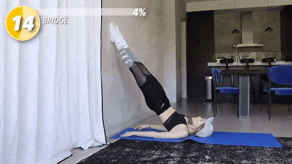 Chán gập bụng và plank đổi bài tập với bức tường bụng gom lại thấy rõ chỉ sau 2 tuần - 2