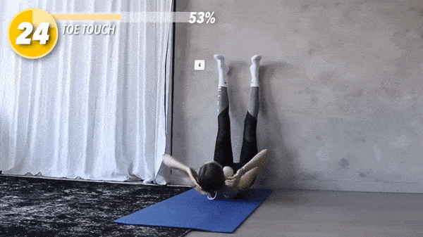 Chán gập bụng và plank đổi bài tập với bức tường bụng gom lại thấy rõ chỉ sau 2 tuần - 12