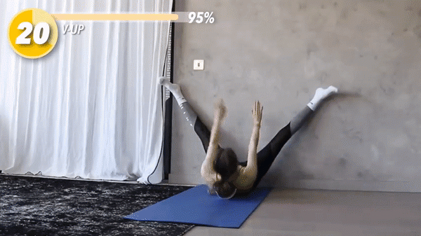 Chán gập bụng và plank đổi bài tập với bức tường bụng gom lại thấy rõ chỉ sau 2 tuần - 18
