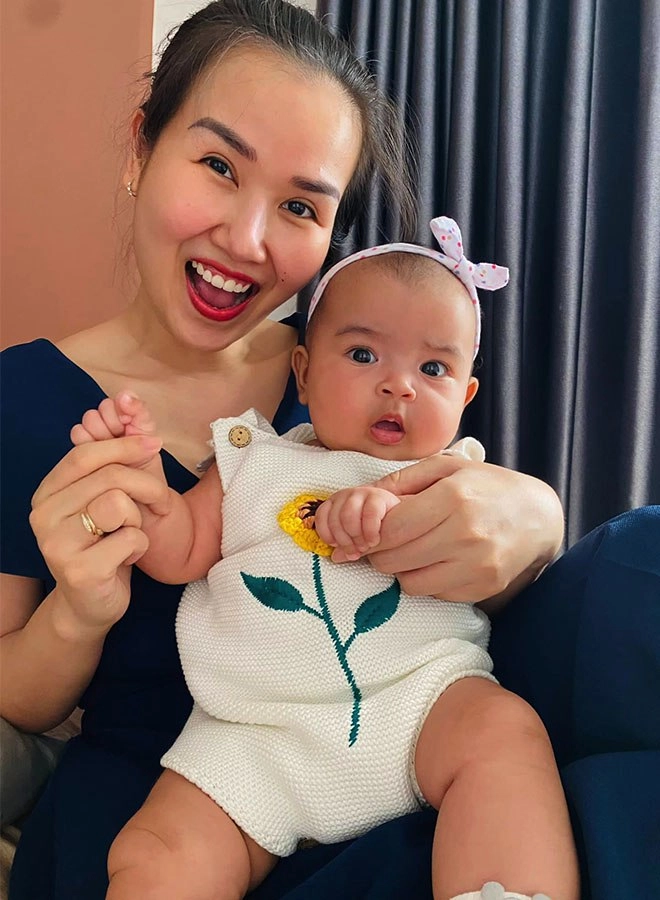 Con chưa biết nói võ hạ trâm đã xác định bé có giọng cao tương lai ca sĩ giống mẹ - 8