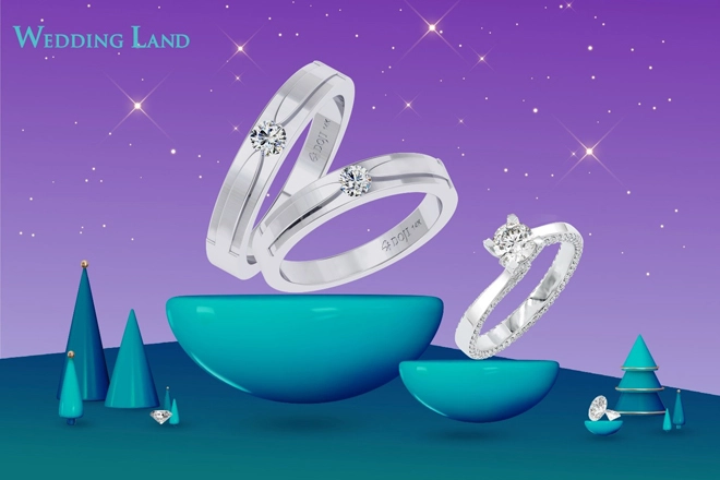 Đặc quyền dành tặng các cặp đôi tháng 12 ưu đãi tới 11 trang sức cưới wedding land - 3