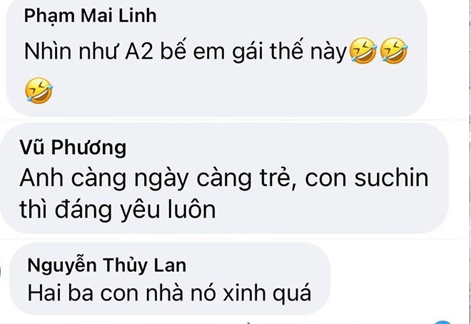 Đàm thu trang đúng mẹ bỉm may mắn con gái như búp bê chồng cường đôla ngày càng đẹp trai - 2