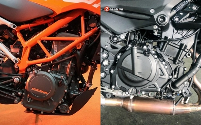 Duke 390 vs z400 chiec phan khoi lon nao đi phố ngon hơn - 12