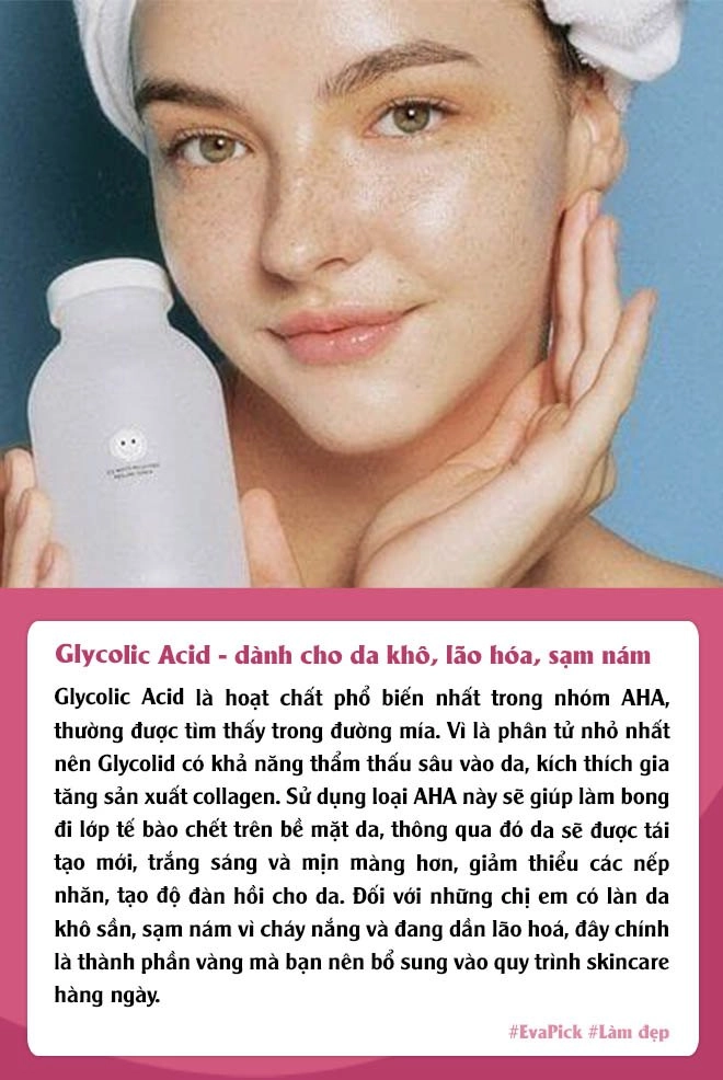 Eva pick tưởng là chất độctàn phá dung nhannhưng càng dùng 9 loại acid nàyda lại càng đẹp - 1