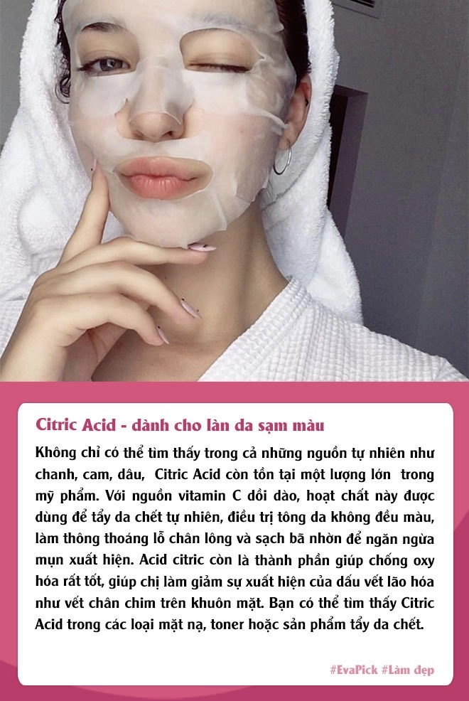 Eva pick tưởng là chất độctàn phá dung nhannhưng càng dùng 9 loại acid nàyda lại càng đẹp - 9