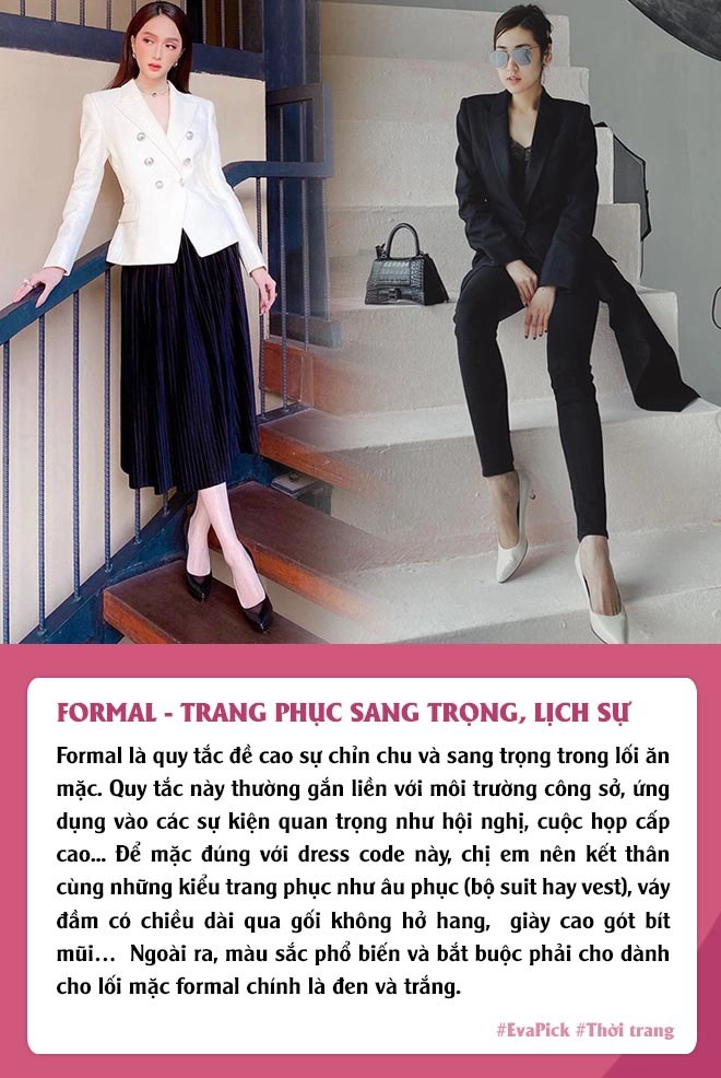 giải ngố với từ điển dress-code chị em mặc đúng yêu cầu không sợ lạc quẻ tỏa sáng mọi nơi - 1