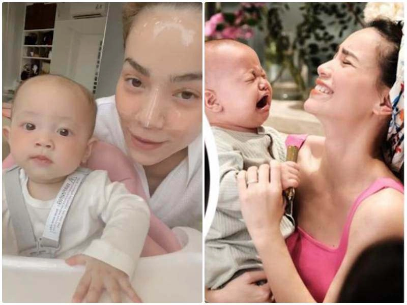 Hồ ngọc hà phân trần cho cặp song sinh quay quảng cáo từ bé và số tiền kiếm được - 6