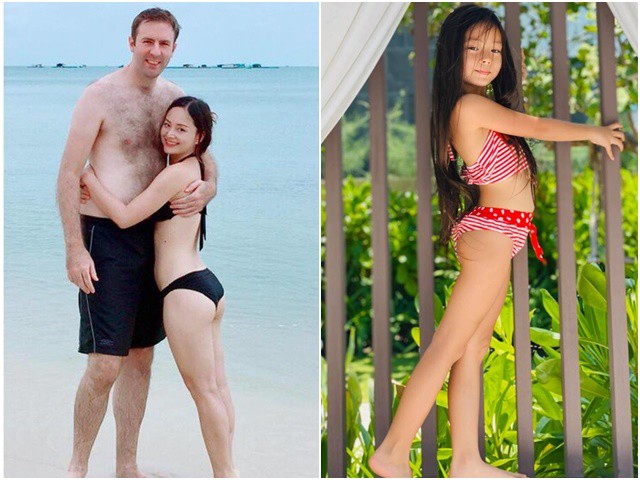 Hoa hậu 1m75 sinh con gái quá xinh với chồng lùn- xấu đẻ tiếp bé thứ 2 và kết quả - 12