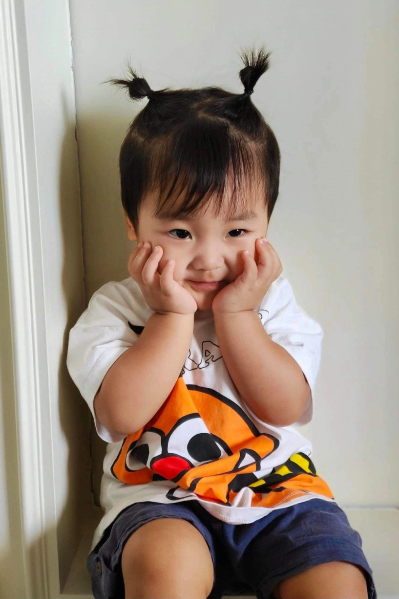 Hoà minzy cắt tóc con quý tử miền tây hoá dân chơi chồng thiếu gia ở úc liền phản ứng - 2