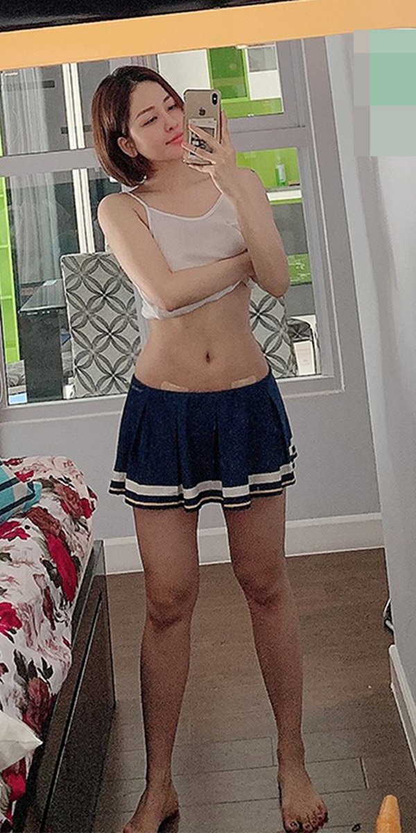 Hot girl trâm anh sau hút mỡ bụng tích cực khoe thân với đồ kiệm vải - 4